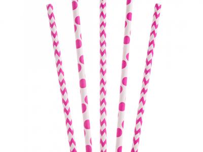 Matrix Pack UK 8mm 200mm Pink Zig Zag/Dots