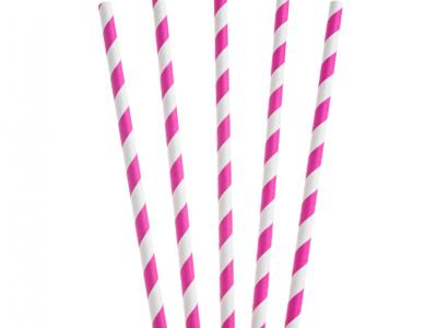 TPSC 8mm 200mm Pink/White Striped