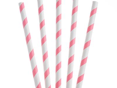 TPSC 10mm/12mm Pink/White Striped