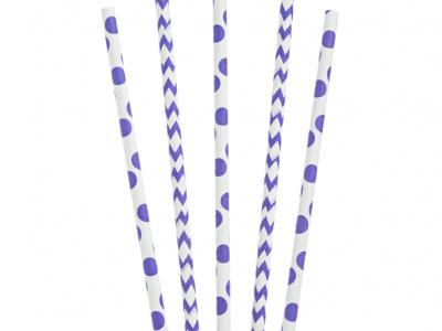 Matrix Pack UK 6mm 200mm Purple Zig Zag/Dots