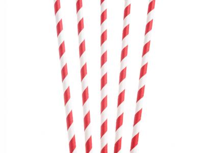 TPSC 8mm 200mm Red/White Striped