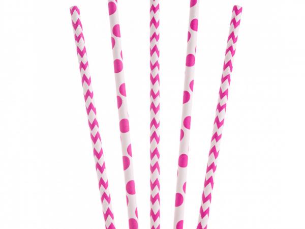 Matrix Pack UK 8mm 200mm Pink Zig Zag/Dots