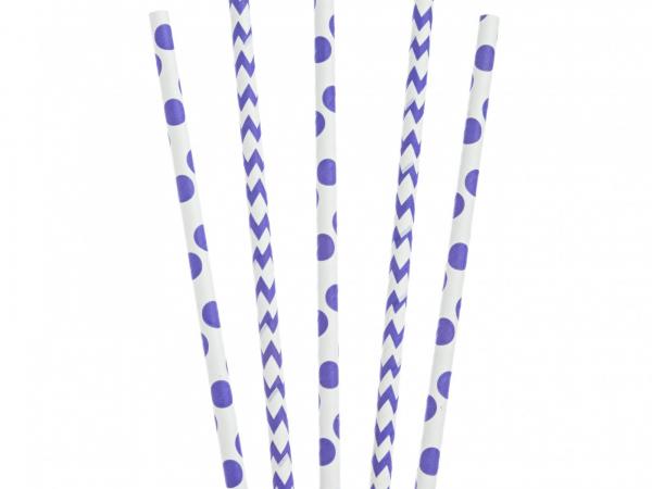 Matrix Pack UK 6mm 200mm Purple Zig Zag/Dots